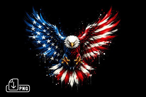 Download Eagle Patriotic,250 Years of America PNG - Patriotic Collection