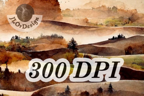 Download Chocolate Brown Watercolor Landscape - Chocolate brown Collection