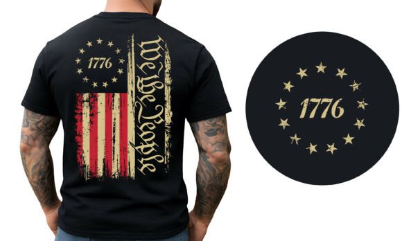 Download 1776 Patriotic USA Flag Design - Patriotic Collection